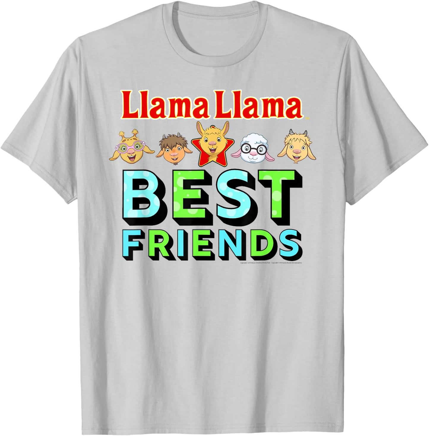 Llama Llama Netflix Best Friends Shirt T-Shirt - T-Shirt | Ash