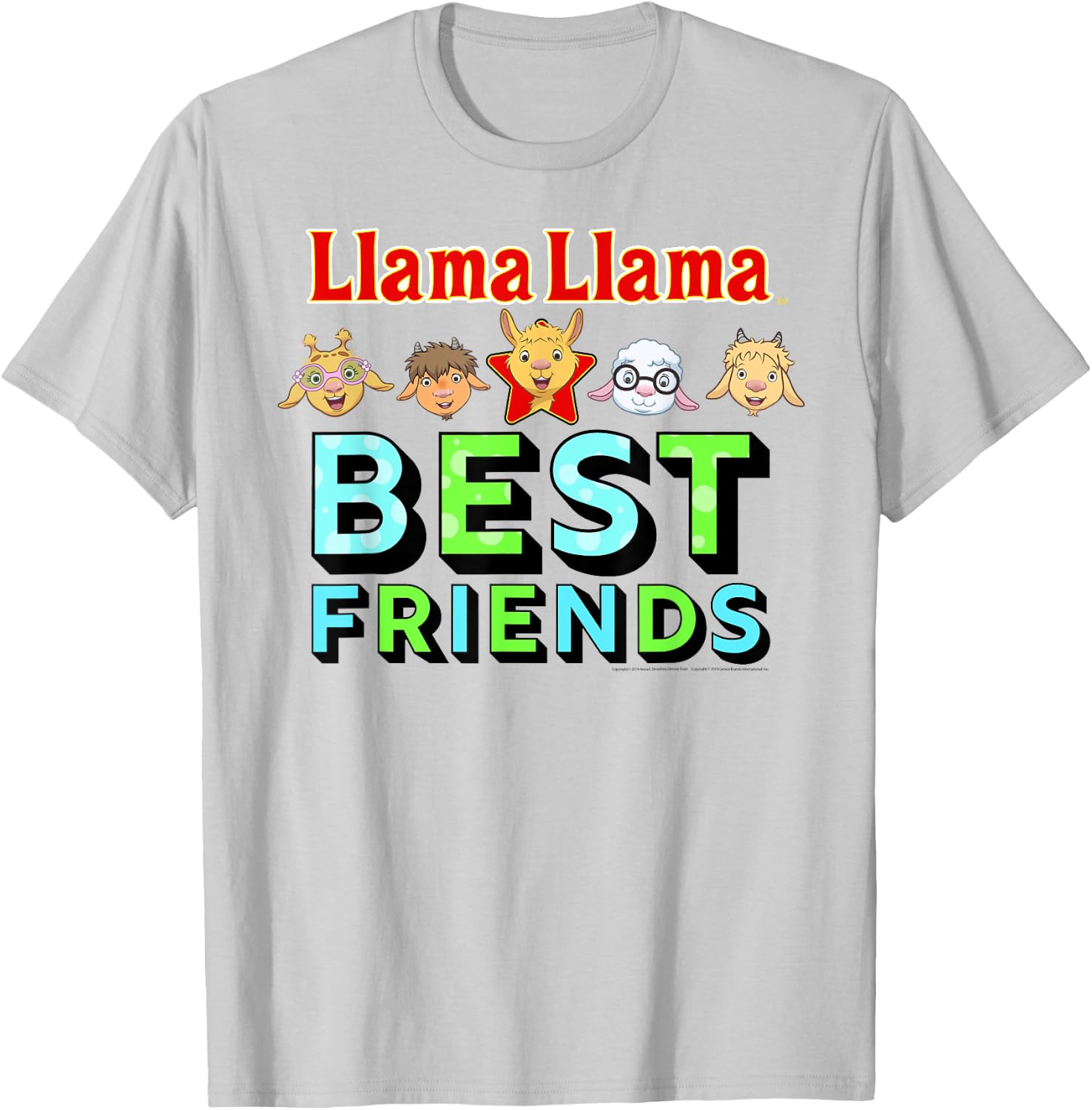 Llama Llama Netflix Best Friends Shirt T-Shirt - T-Shirt | Ash