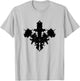 Rorschach Ink Blot Test T Shirt, Psychology Shirt T-Shirt - T-Shirt | Ash