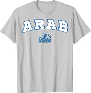 Arab High School Knights C2 T-Shirt - T-Shirt | Ash