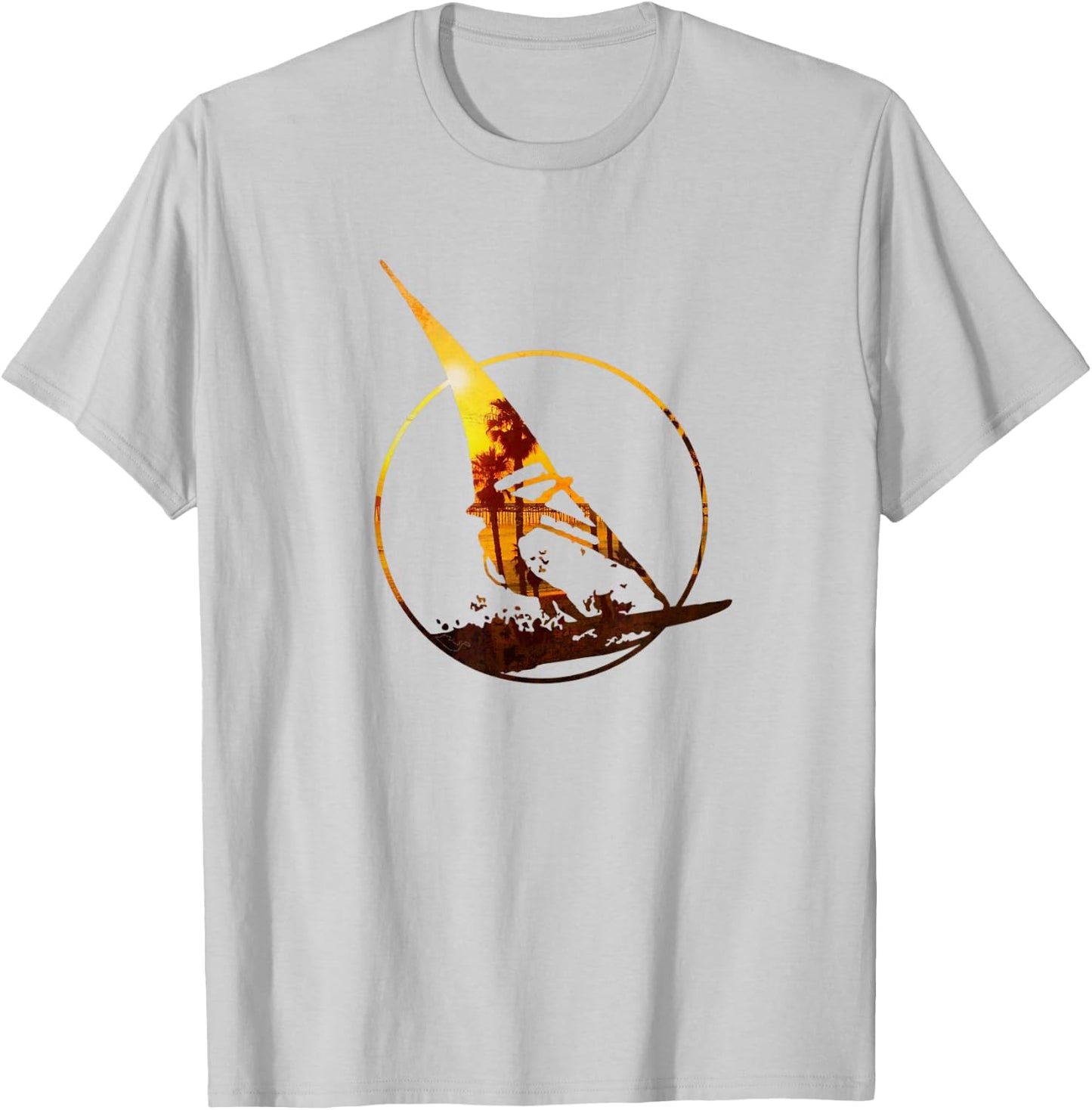 Windsurfing , Windsurfer Sail Shirts T-Shirt - T-Shirt | Ash