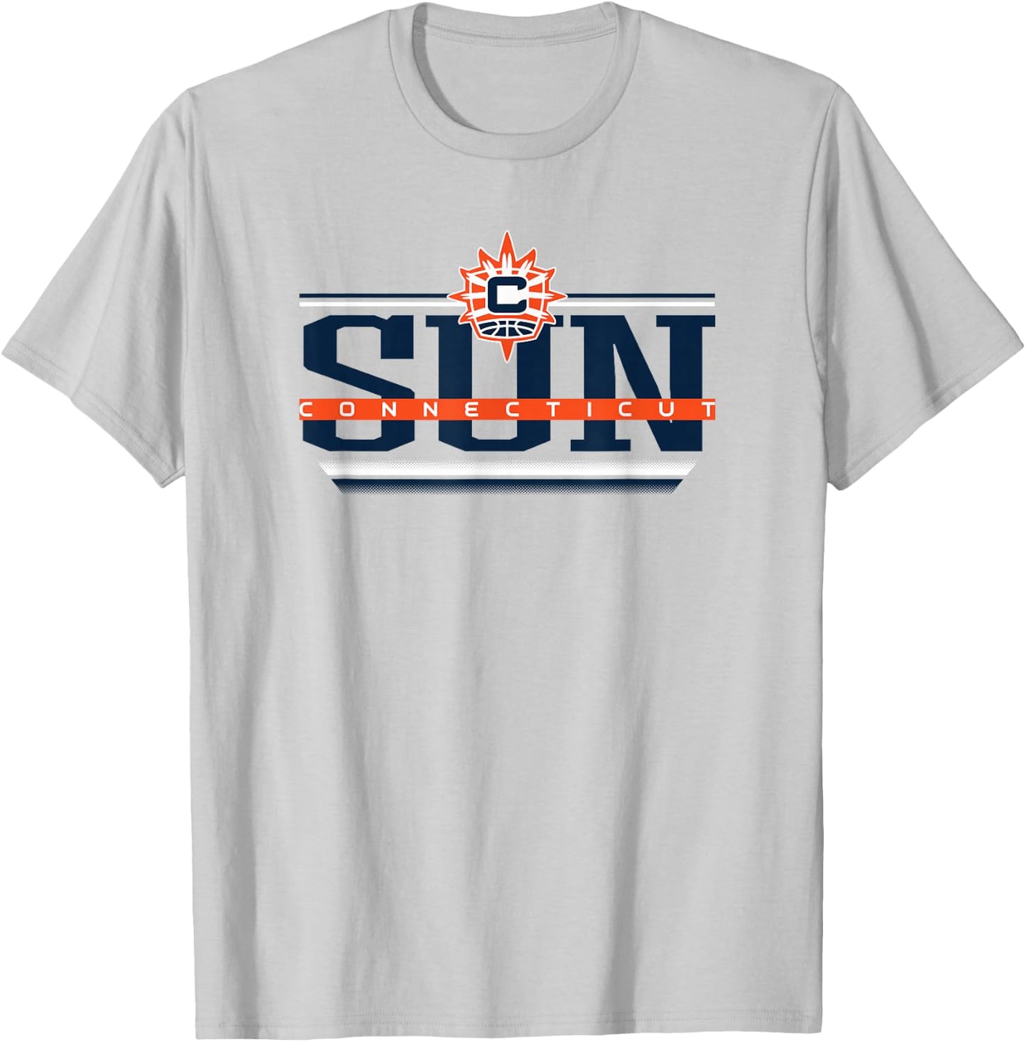 WNBA Connecticut Sun Over The Top T-Shirt - T-Shirt | Ash
