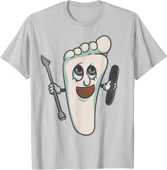 Foot Doctor Podiatrist Shirt | Podiatry Medic School Gift T-Shirt - T-Shirt | Ash
