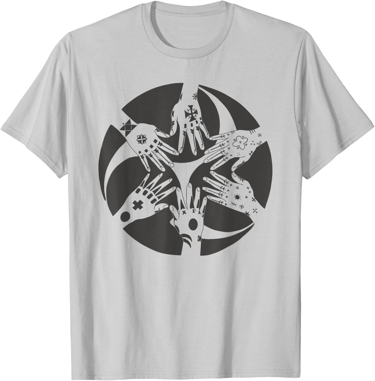 Okinawan Hajichi Historical Uchina Tattoo T-Shirt - T-Shirt | Ash