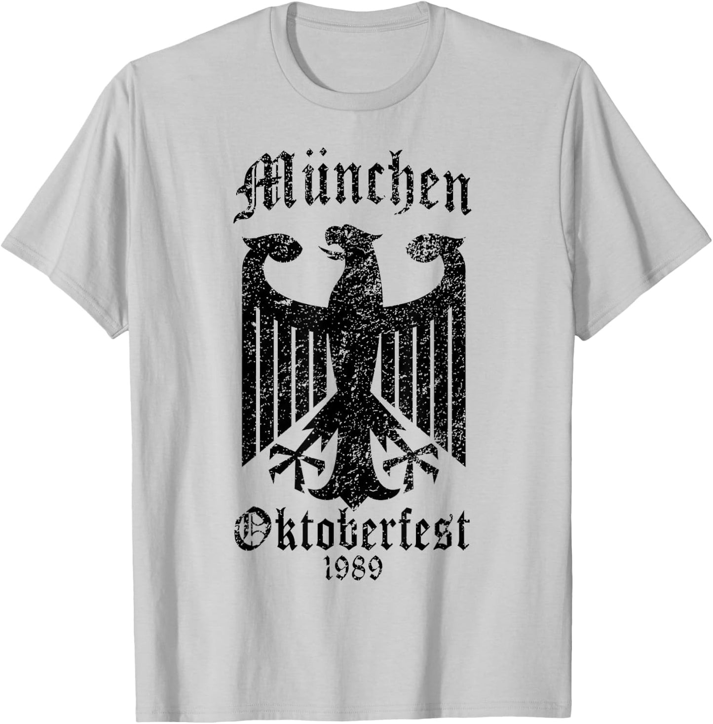 Munich Oktoberfest 1989 Commemorative T-Shirt - T-Shirt | Ash