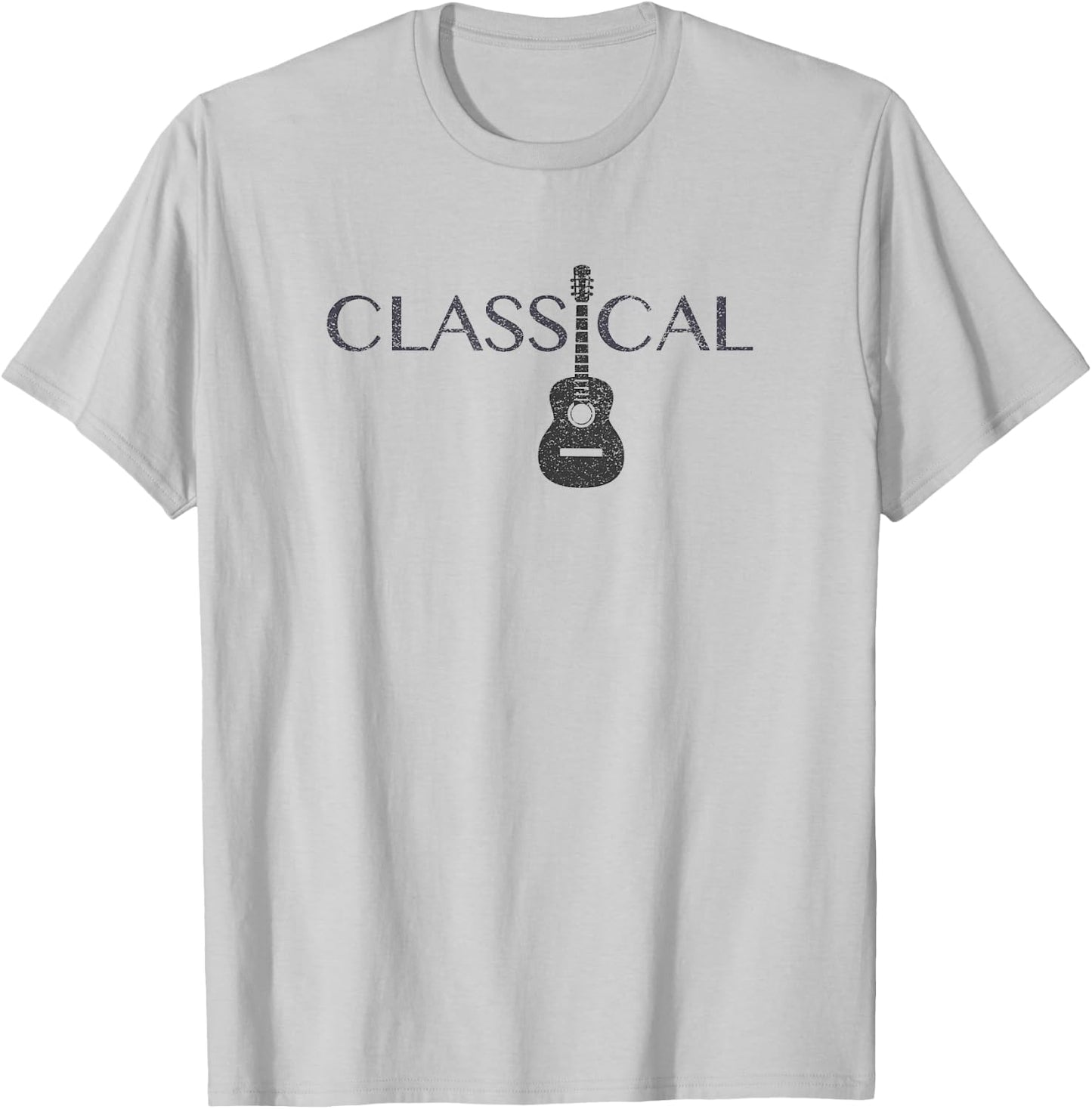 Classical Guitar T-Shirt - T-Shirt | Ash