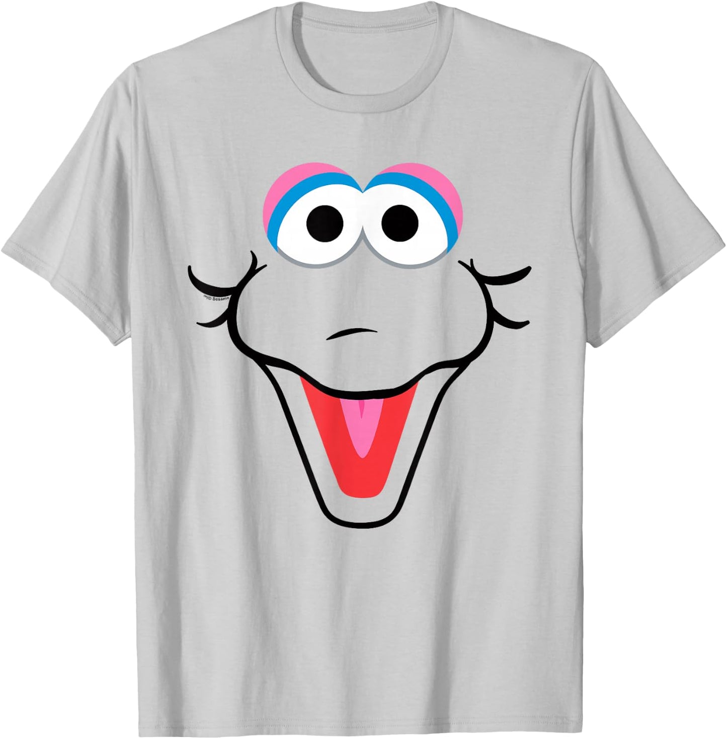 Sesame Street Big Bird Eyes Halloween Costume T-Shirt - T-Shirt | Ash