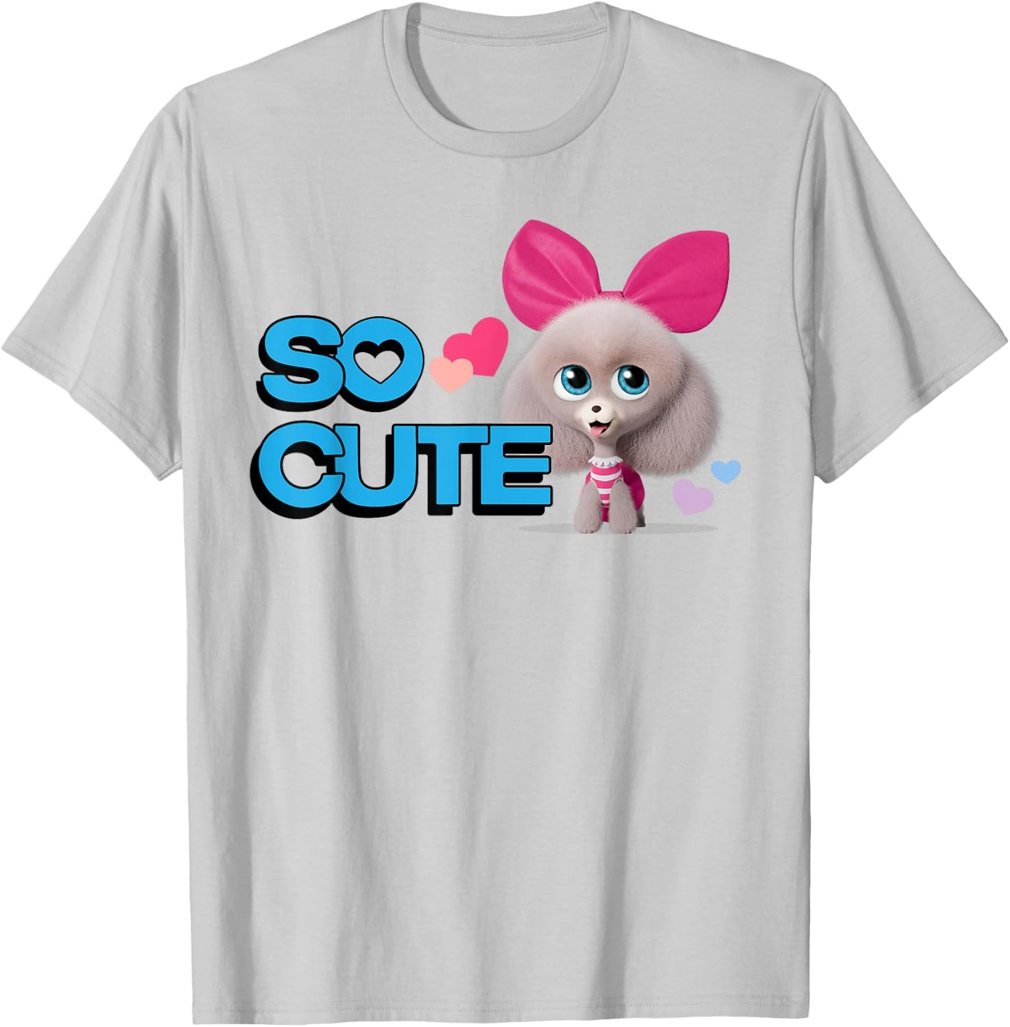 The Secret Life of Pets 2 So Cute Princess T-Shirt - T-Shirt | Ash