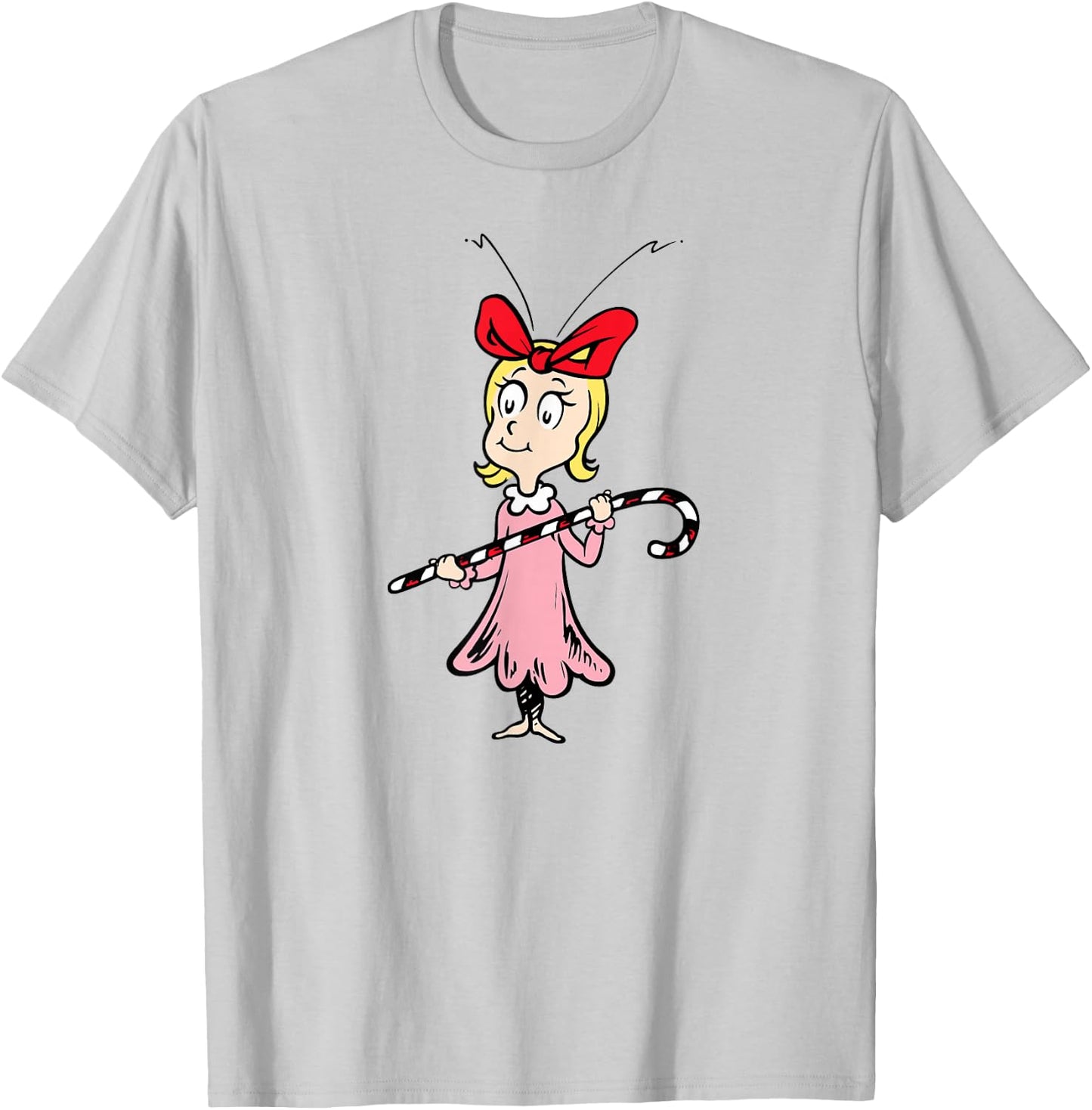 Dr. Seuss Cindy-Lou Who T-Shirt - T-Shirt | Ash