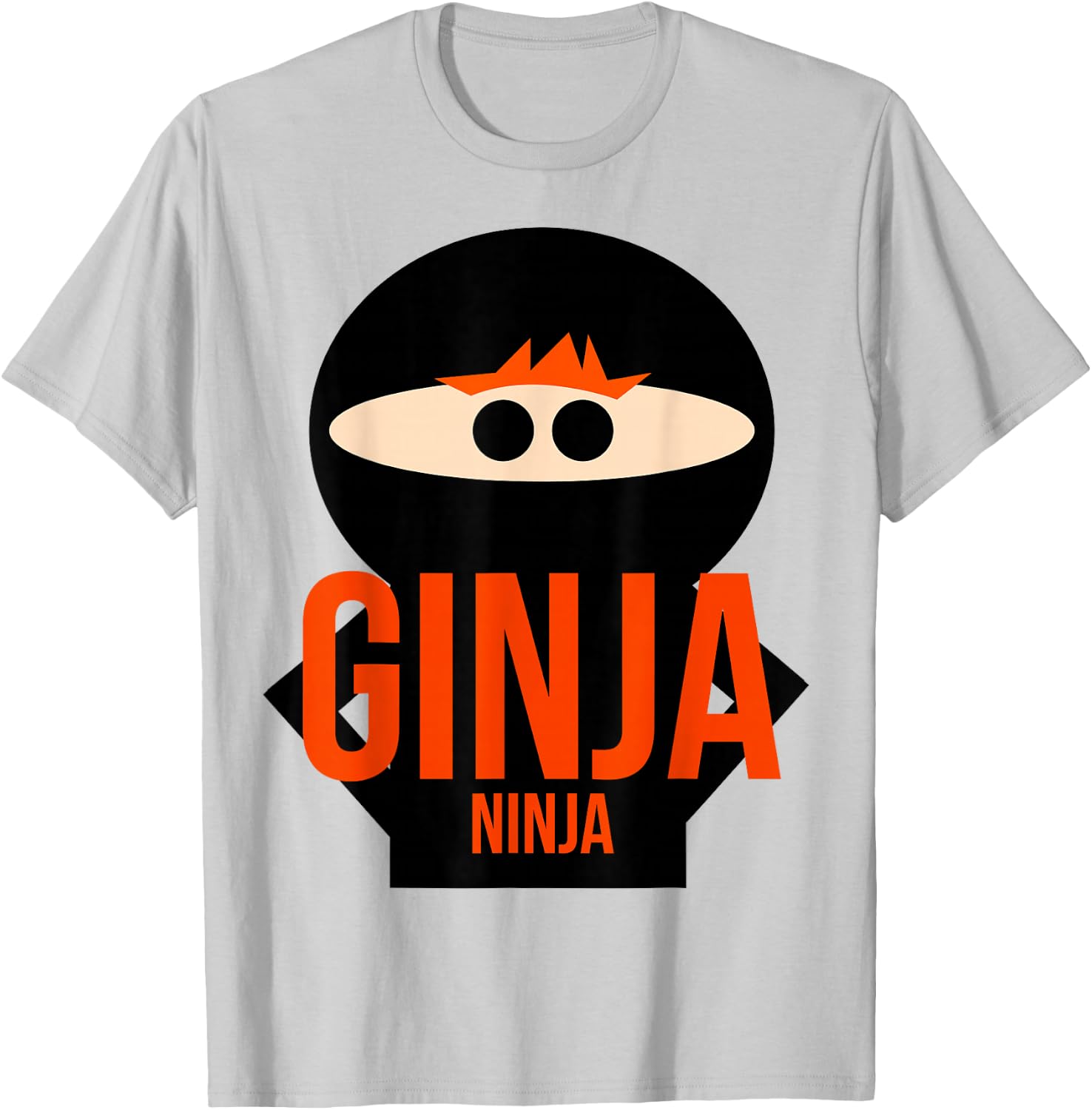 Ginja Ninja Funny T-Shirt - T-Shirt | Ash