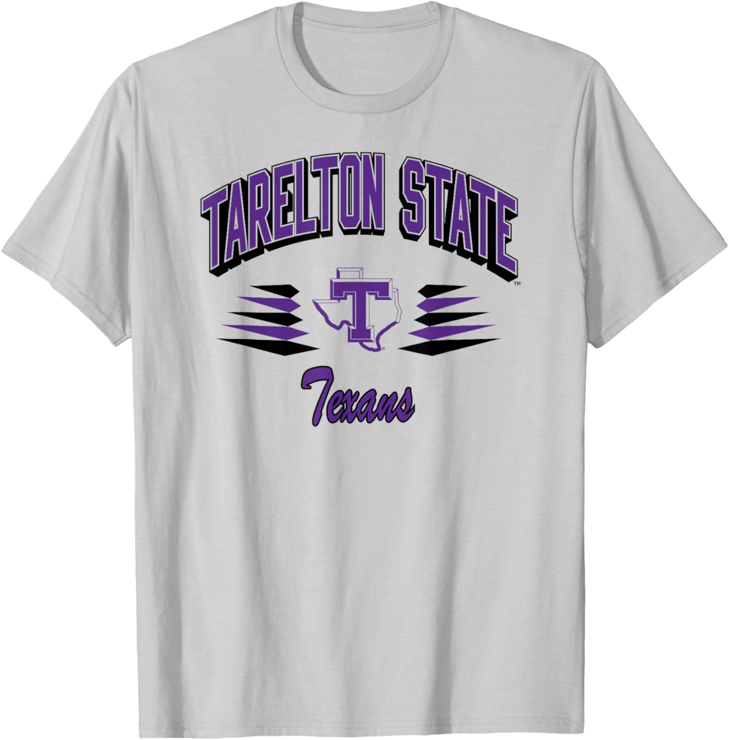 Tarleton State Texans Retro Diamond White T-Shirt - T-Shirt | Ash