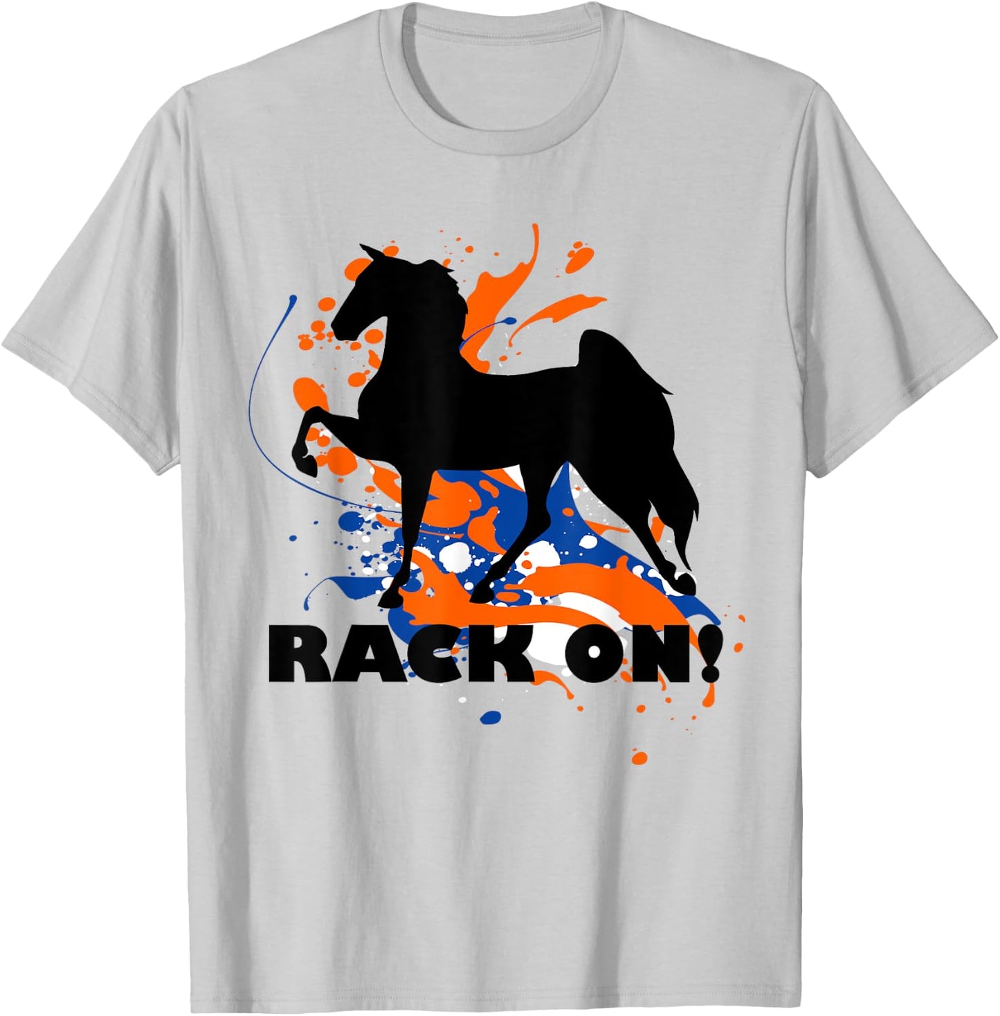 American Saddlebred Horse Training Gaited Horses Equitation T-Shirt - T-Shirt | Ash