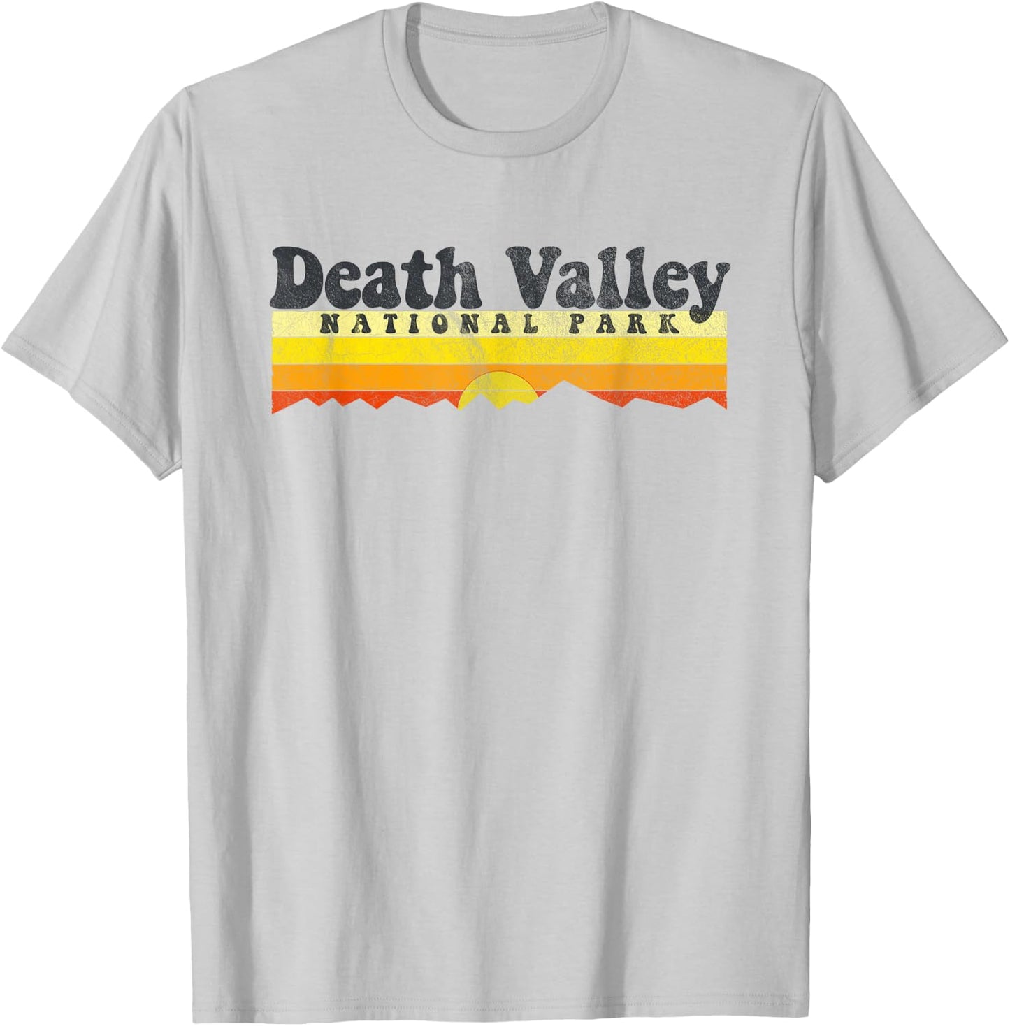 Retro Vintage Death Valley National Park Shirt T-Shirt - T-Shirt | Ash