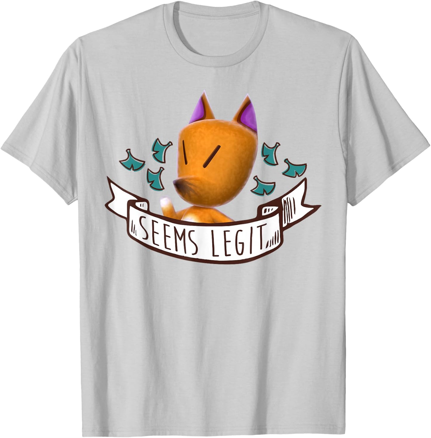 Nintendo Animal Crossing Redd Seems Legit Graphic T-Shirt - T-Shirt | Ash