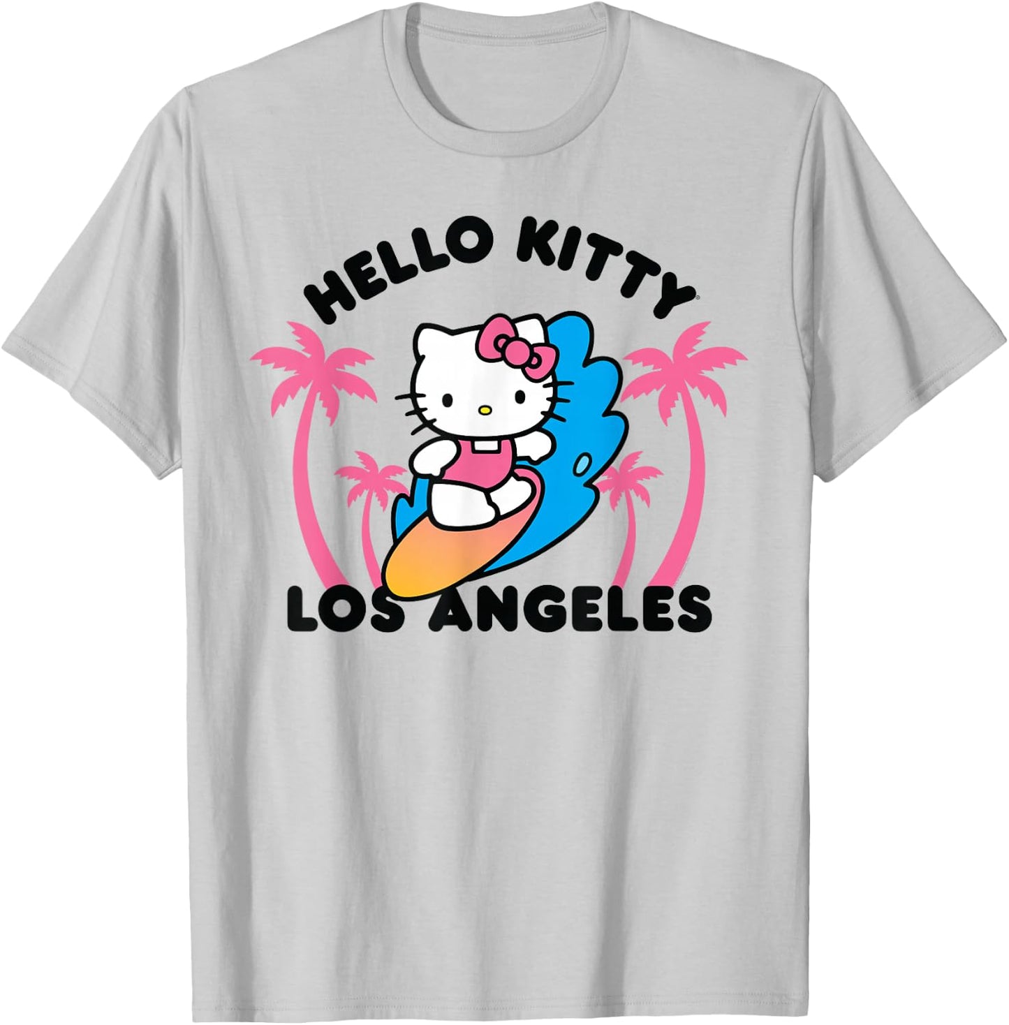 Hello Kitty Los Angeles Surfing T-Shirt - T-Shirt | Ash