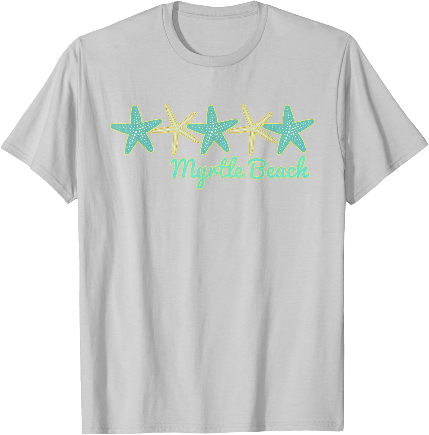 Myrtle Beach | Fishing Sail Dive T-Shirt - T-Shirt | Ash