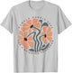 Harris Walz 2024 Subtle Flower Kamala Harris Boho Floral T-Shirt - T-Shirt | Ash