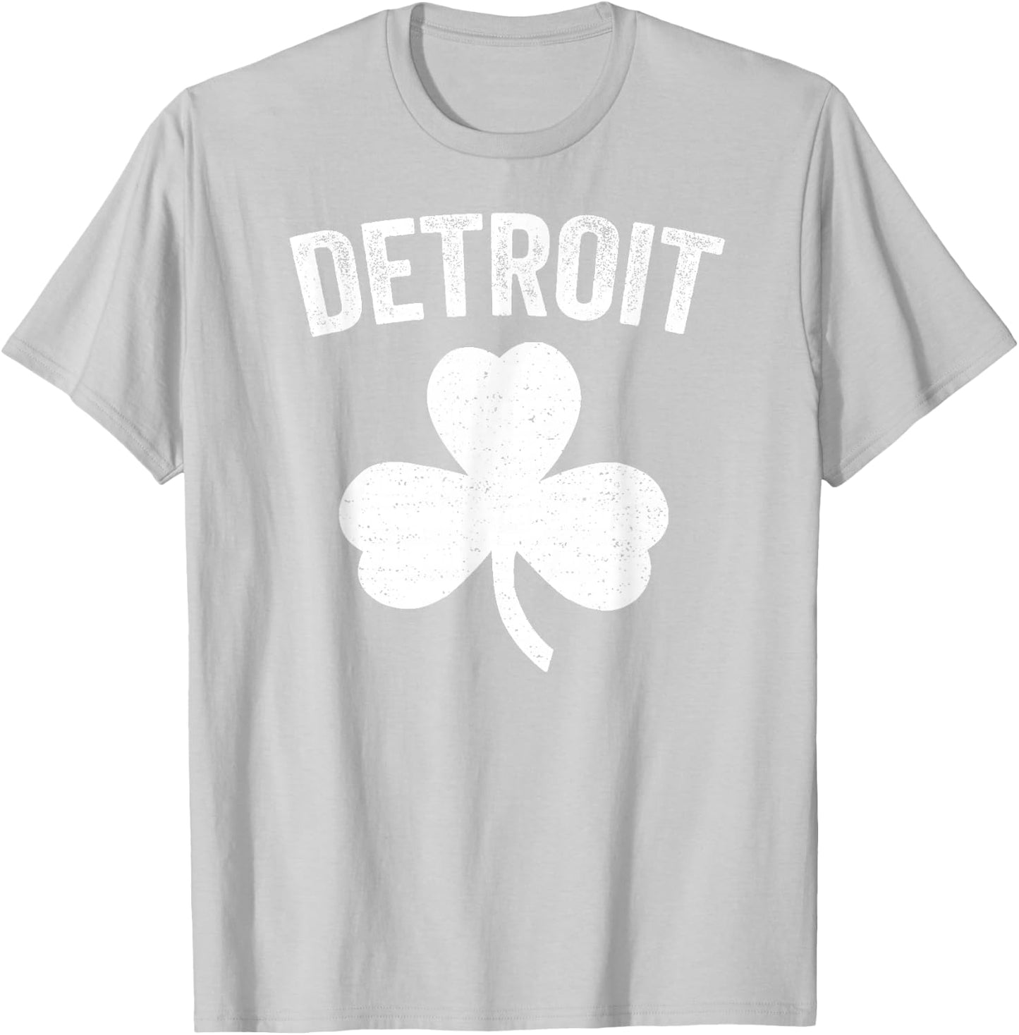 Detroit St. Patrick's Day Parade Irish T-Shirt - T-Shirt | Ash