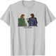 The Office - Jim and Pam Roof Date T-Shirt - T-Shirt | Ash