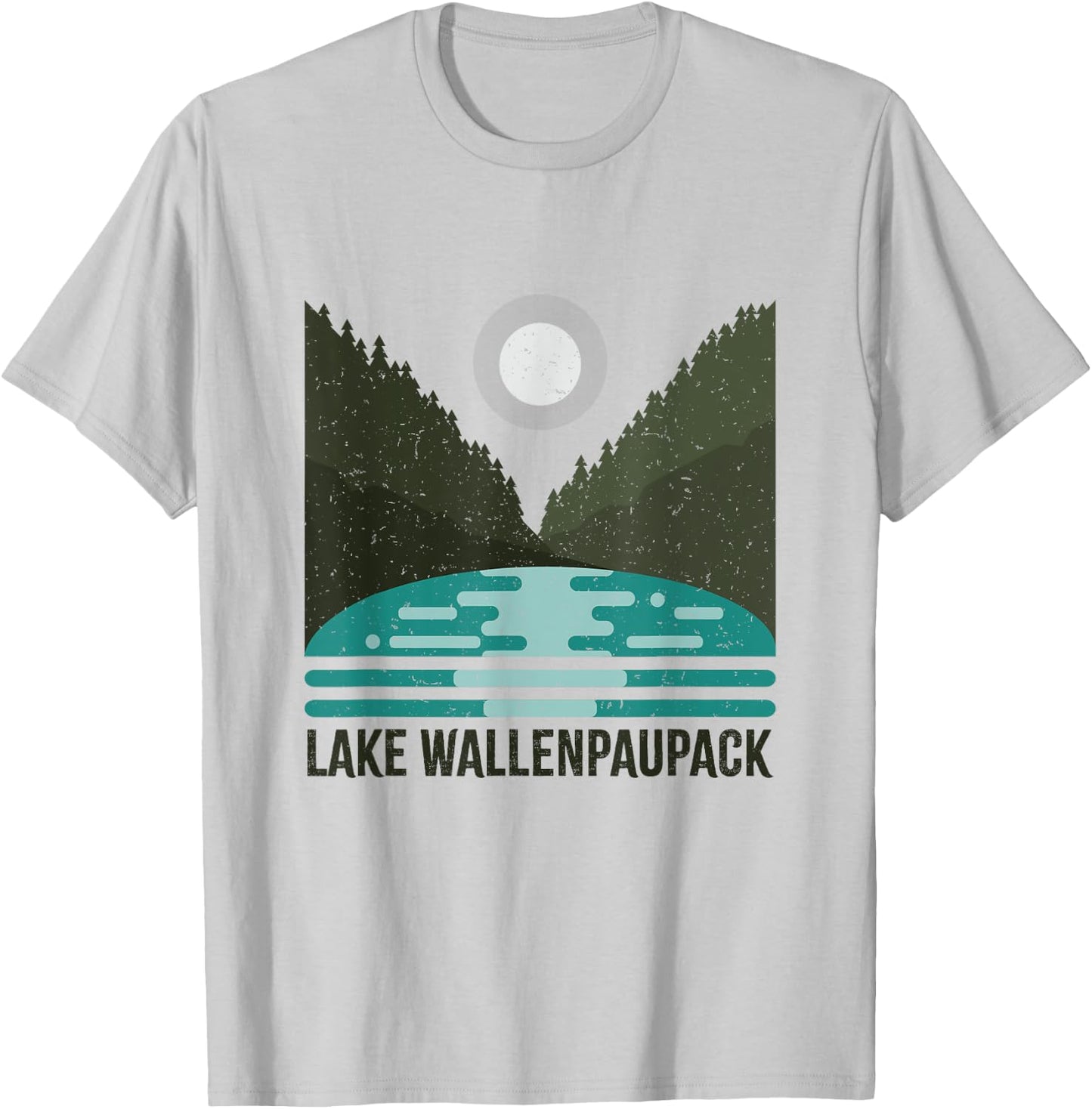 Pennsylvania | Lake Wallenpaupack PA Shirt T-Shirt - T-Shirt | Ash