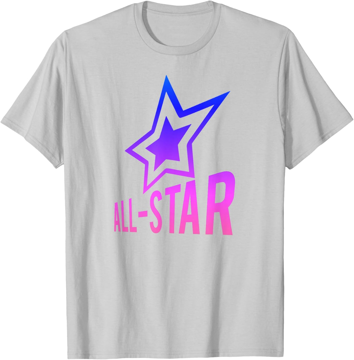 All-Star Shirt Girls Sports Player Athlete Gift Kids T-Shirt - T-Shirt | Ash