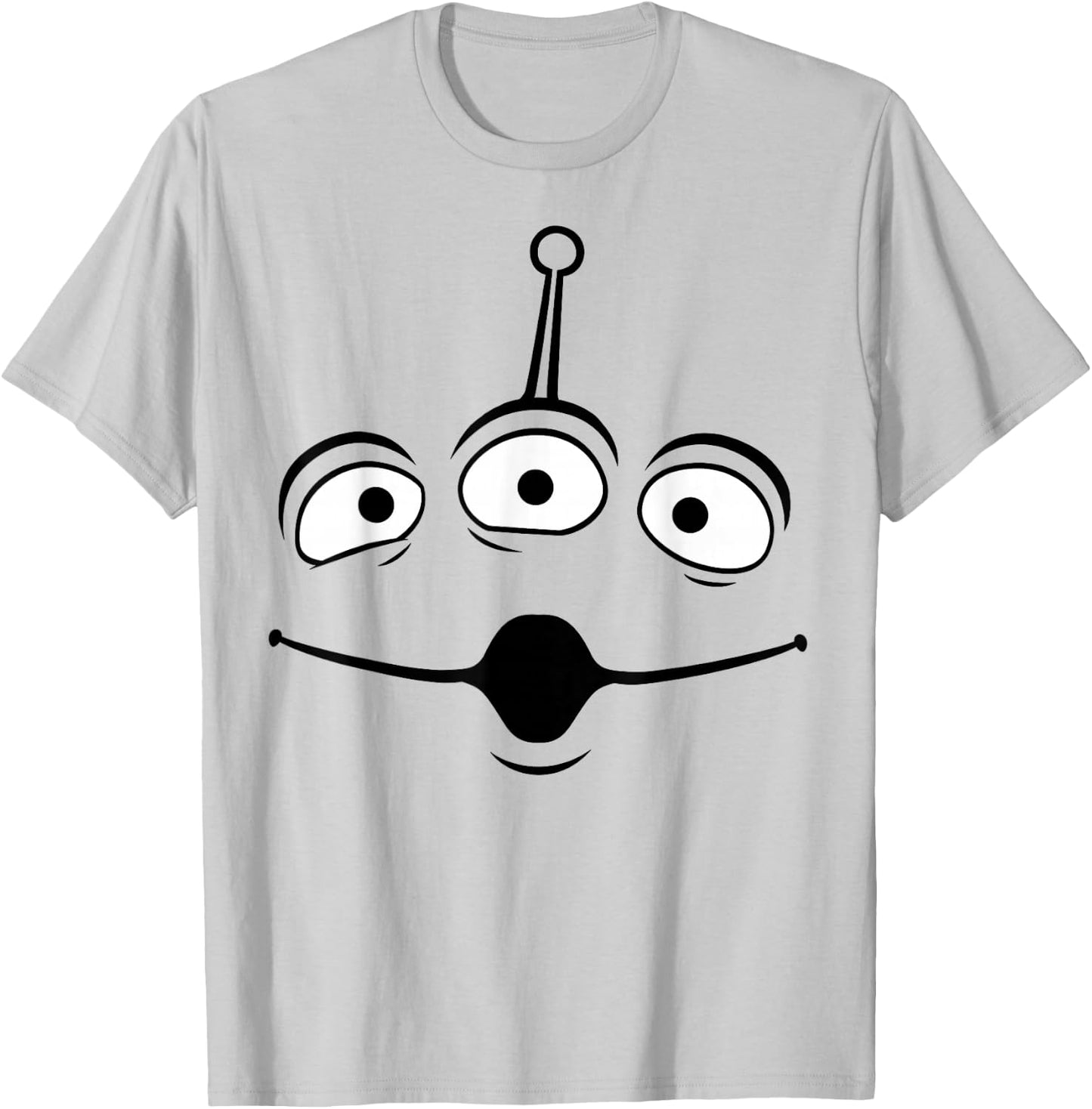 Disney Pixar Toy Story Alien Face Halloween T-Shirt - T-Shirt | Ash
