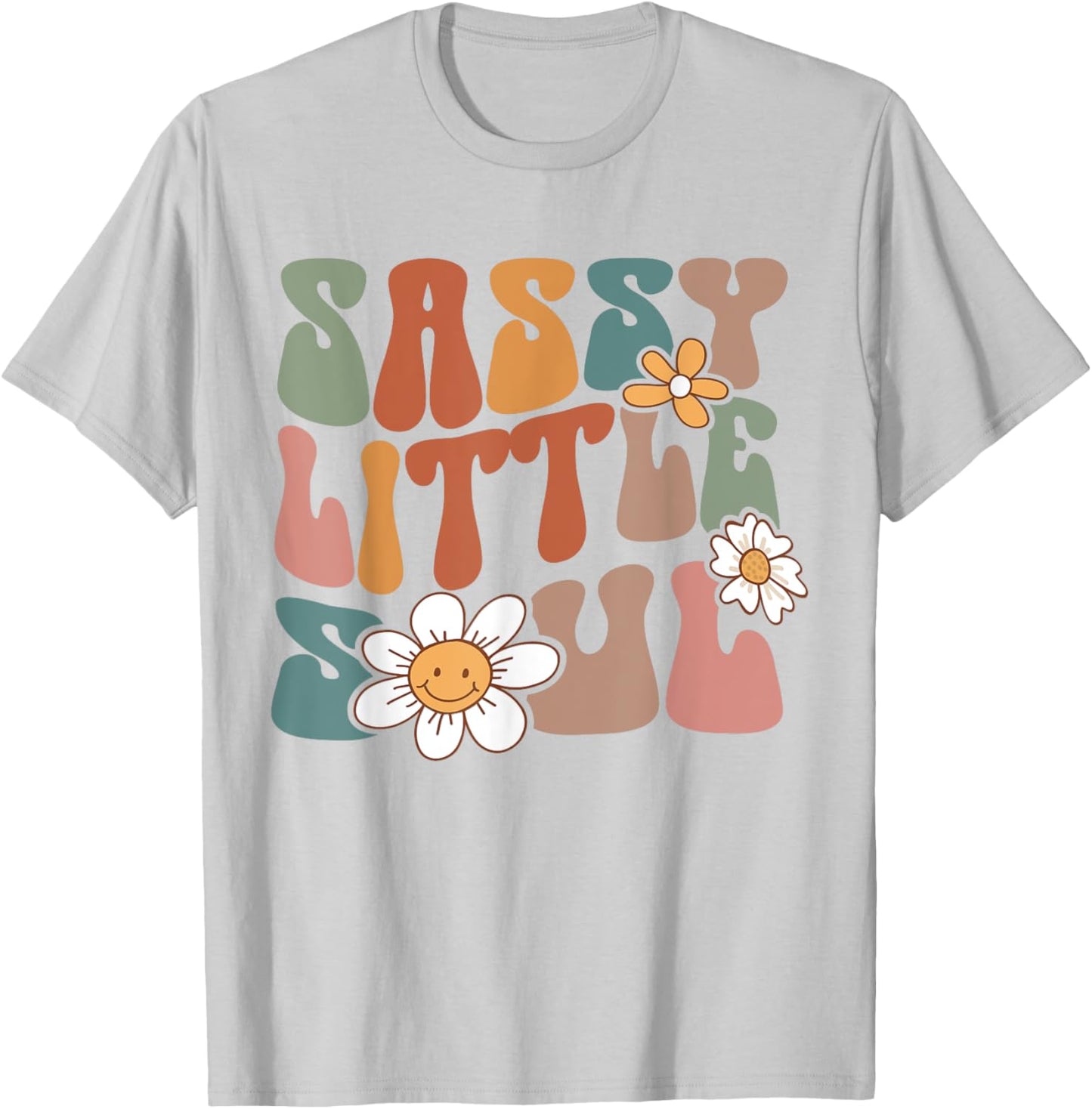 Sassy Kids Soul Little Baby Girl Sassy Child Cute Toddler T-Shirt - T-Shirt | Ash