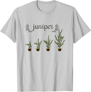NICE Juniper Tree Shirt Gift Juniperus Plant Lover Outfit T-Shirt - T-Shirt | Ash