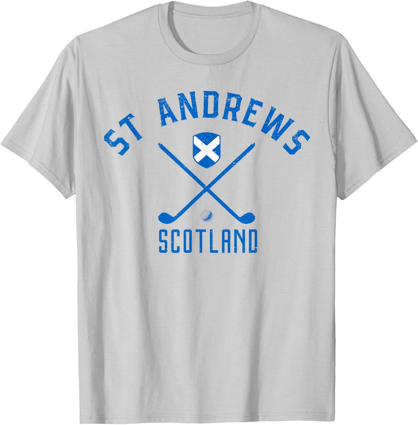 St. Andrews Scotland Golf T-Shirt - T-Shirt | Ash
