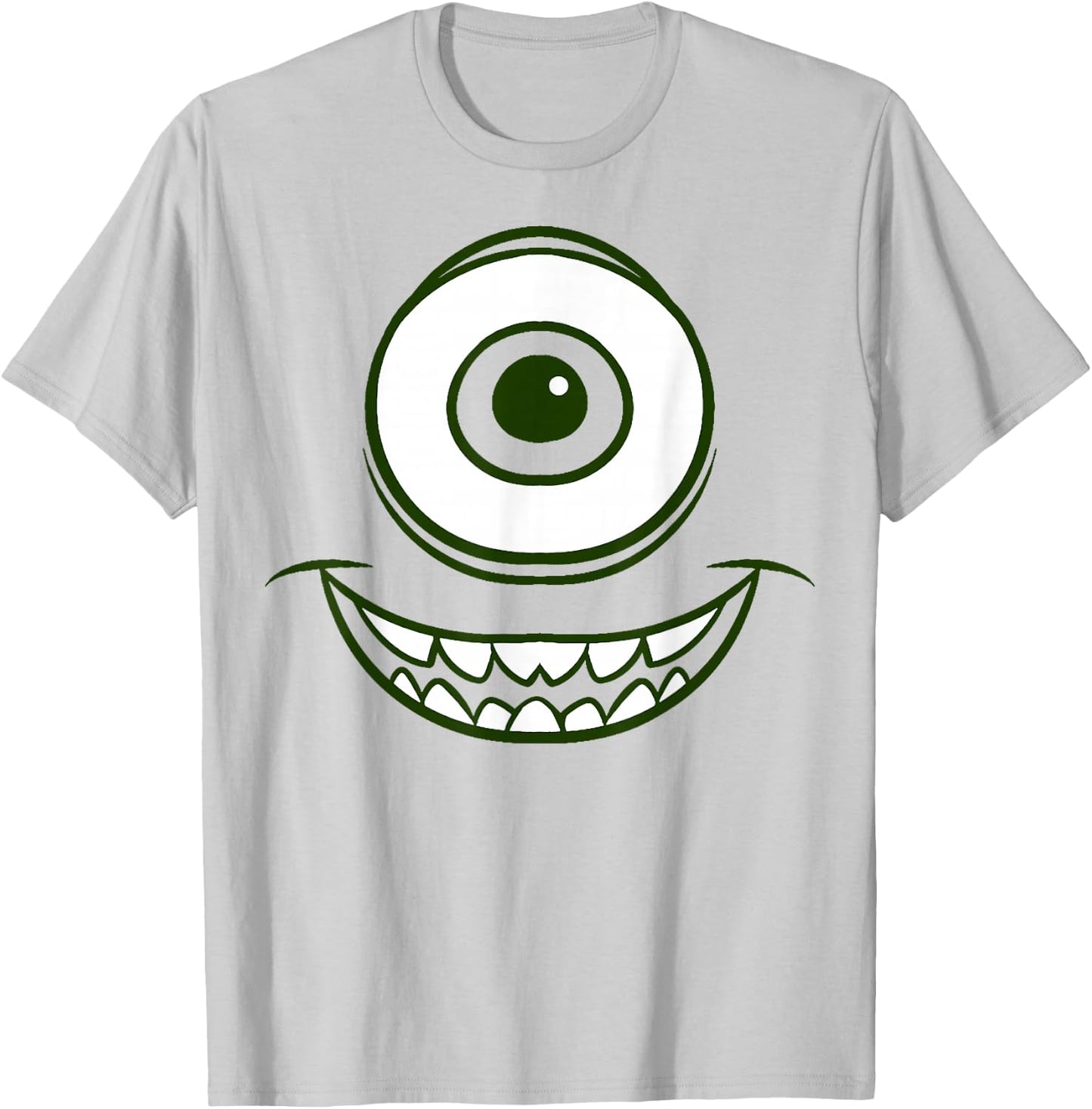 Disney Pixar Monsters, Inc. Halloween Mike Wazowski Costume T-Shirt - T-Shirt | Ash