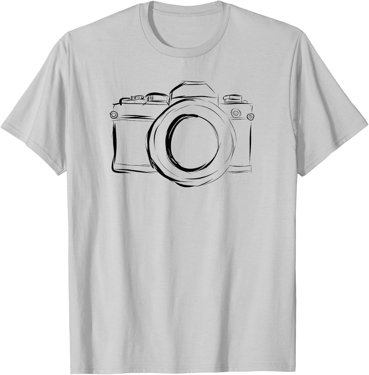 Vintage Camera , Photographer Gift T-Shirt - T-Shirt | Ash
