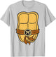 Teenage Mutant Ninja Turtles Michaelangelo Costume Small T-Shirt - T-Shirt | Ash