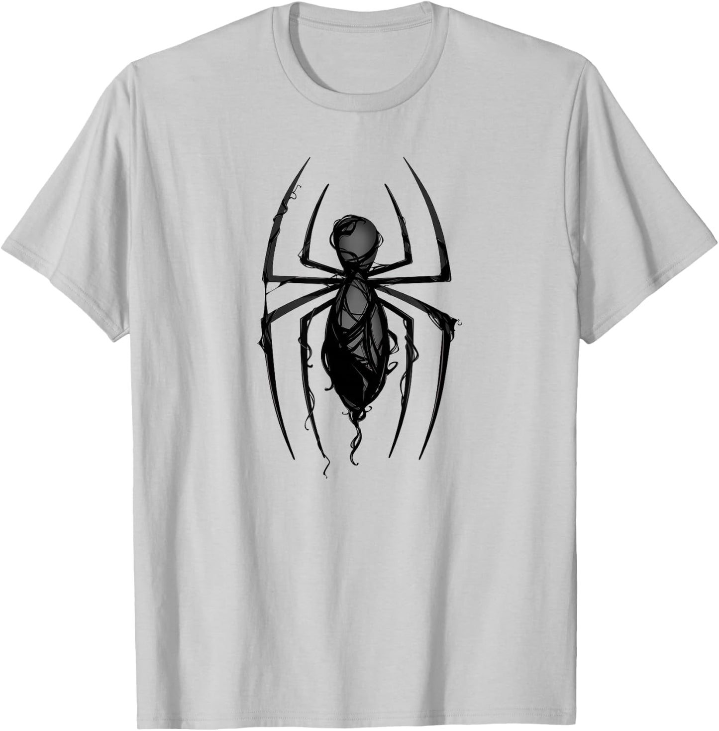 Marvel Spider-Man: Maximum Venom Spider-Icon T-Shirt - T-Shirt | Ash