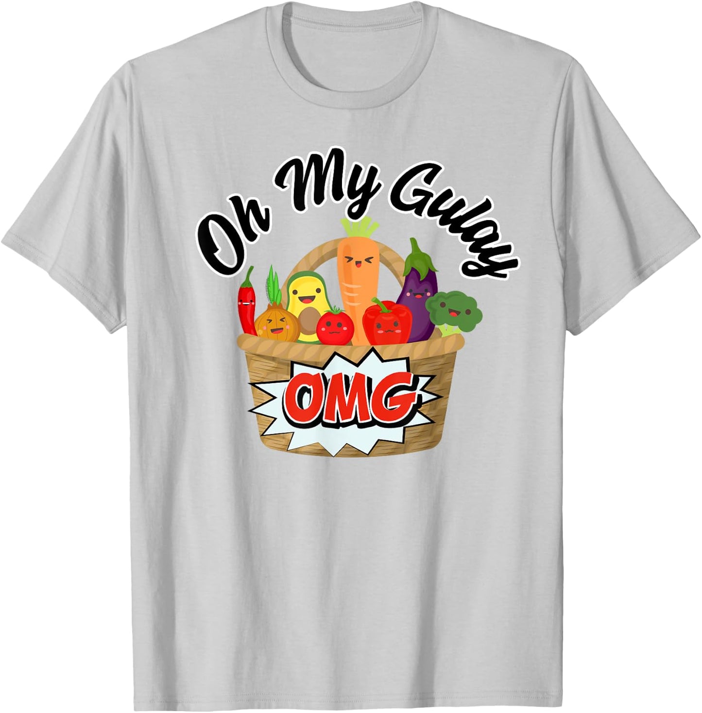 Oh My Gulay T-Shirt - T-Shirt | Ash