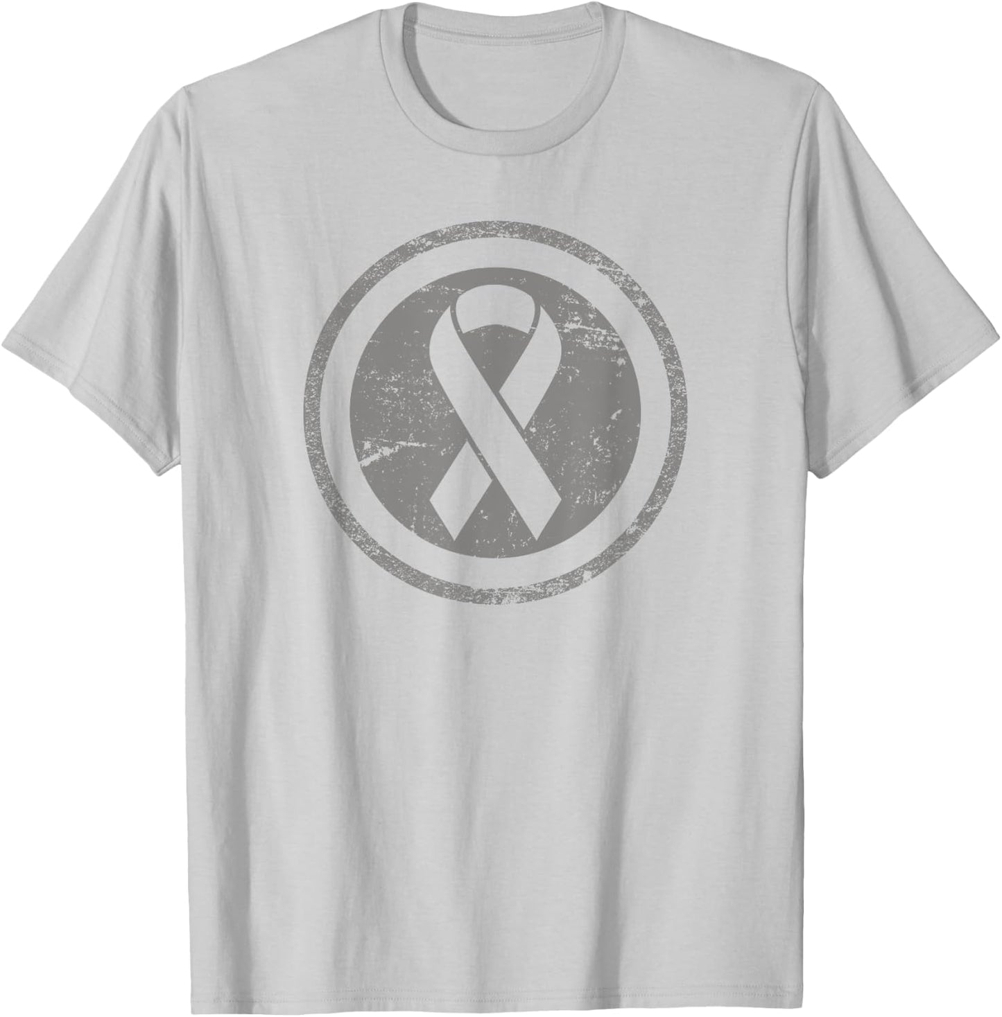 Vintage Childhood Cancer Awareness T-Shirt - T-Shirt | Ash