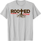 Colossians 2:6-7 - Rooted In Christ T-Shirt - T-Shirt | Ash