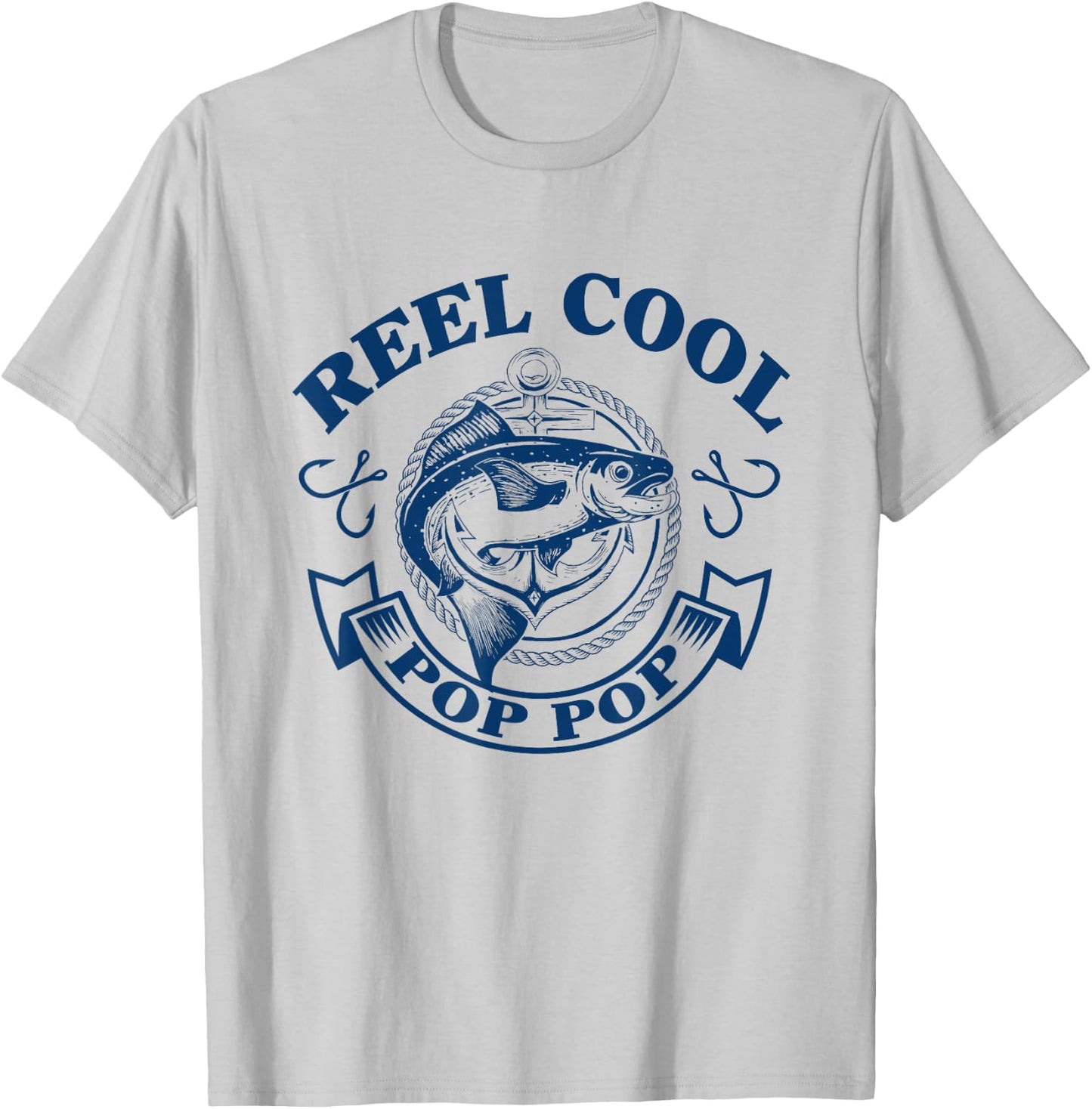Reel Cool Pop Pop Shirt T-Shirt - T-Shirt | Ash