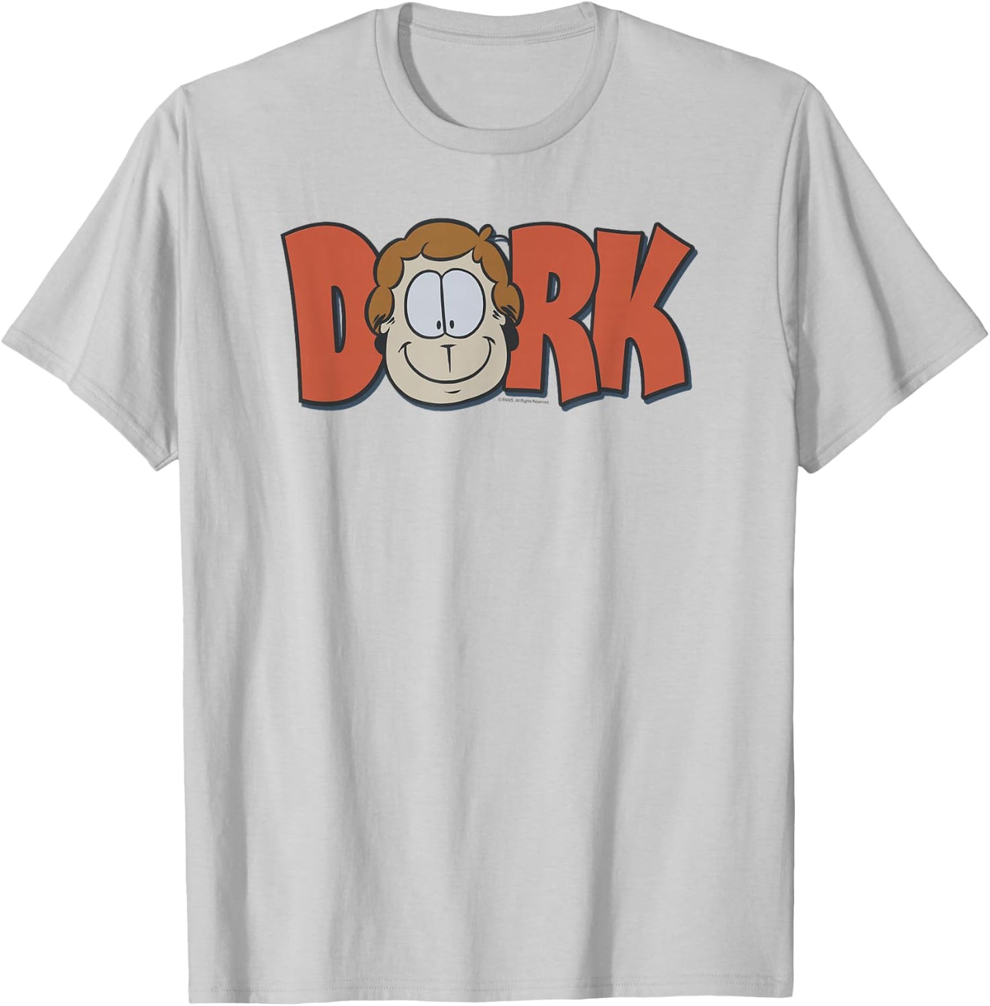 Garfield Dork T Shirt T-Shirt - T-Shirt | Ash