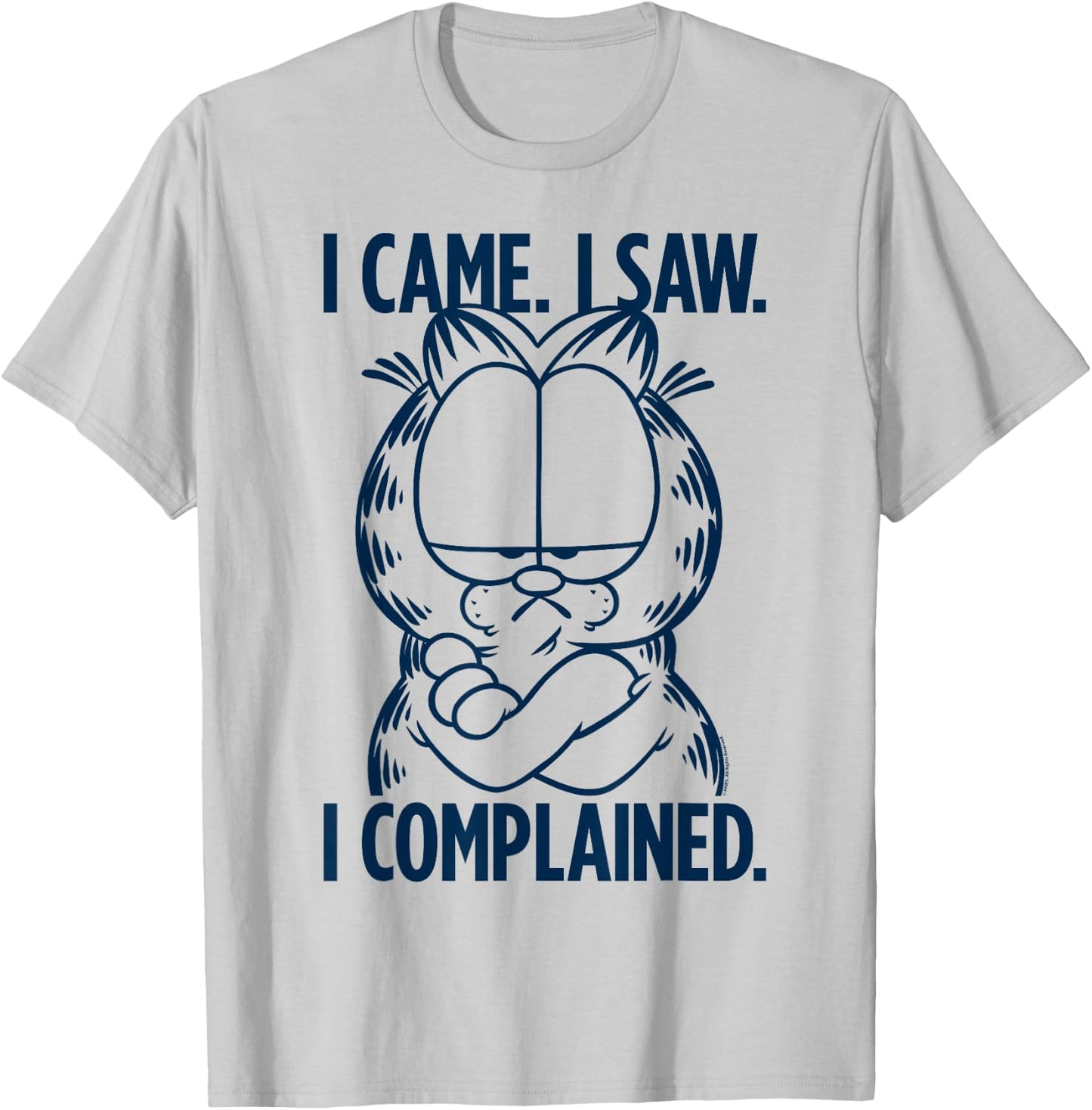 Garfield I Complained T-Shirt - T-Shirt | Ash