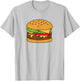 Cheeseburger Shirt T-Shirt - T-Shirt | Ash
