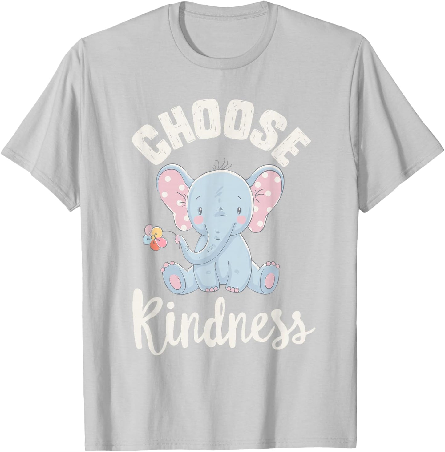 Orange Unity day , Anti Bullying Elephant Choose Kindness T-Shirt - T-Shirt | Ash