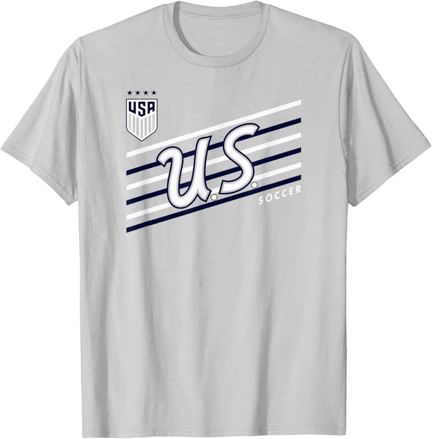 U.S. Soccer Retro Perform Red USWNT Officially Licensed T-Shirt - T-Shirt | Ash