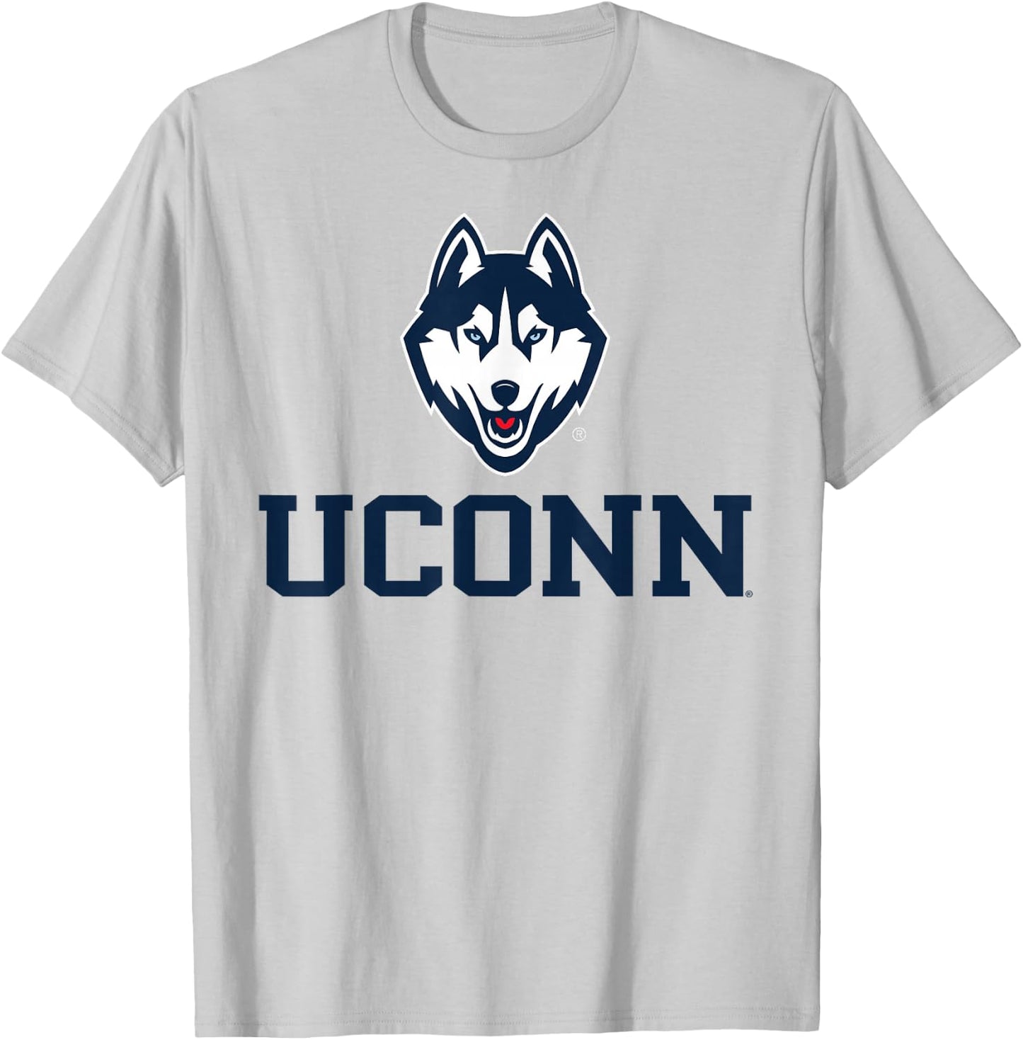 Connecticut Huskies Sportsmanship Gray Officially Licensed T-Shirt - T-Shirt | Ash
