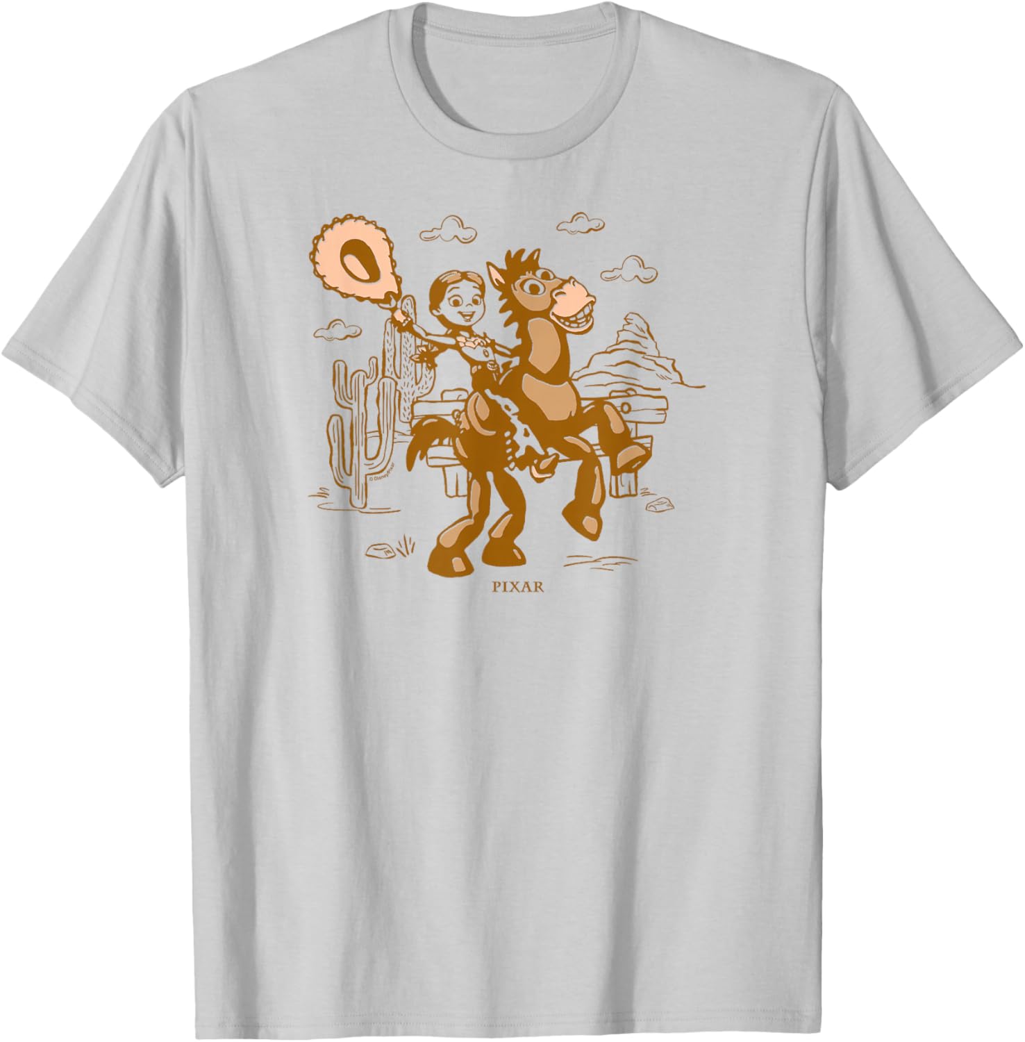 Toy Story 5 - Jessie Bullseye T-Shirt - T-Shirt | Ash