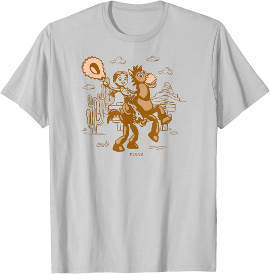 Toy Story 5 - Jessie Bullseye T-Shirt - T-Shirt | Ash