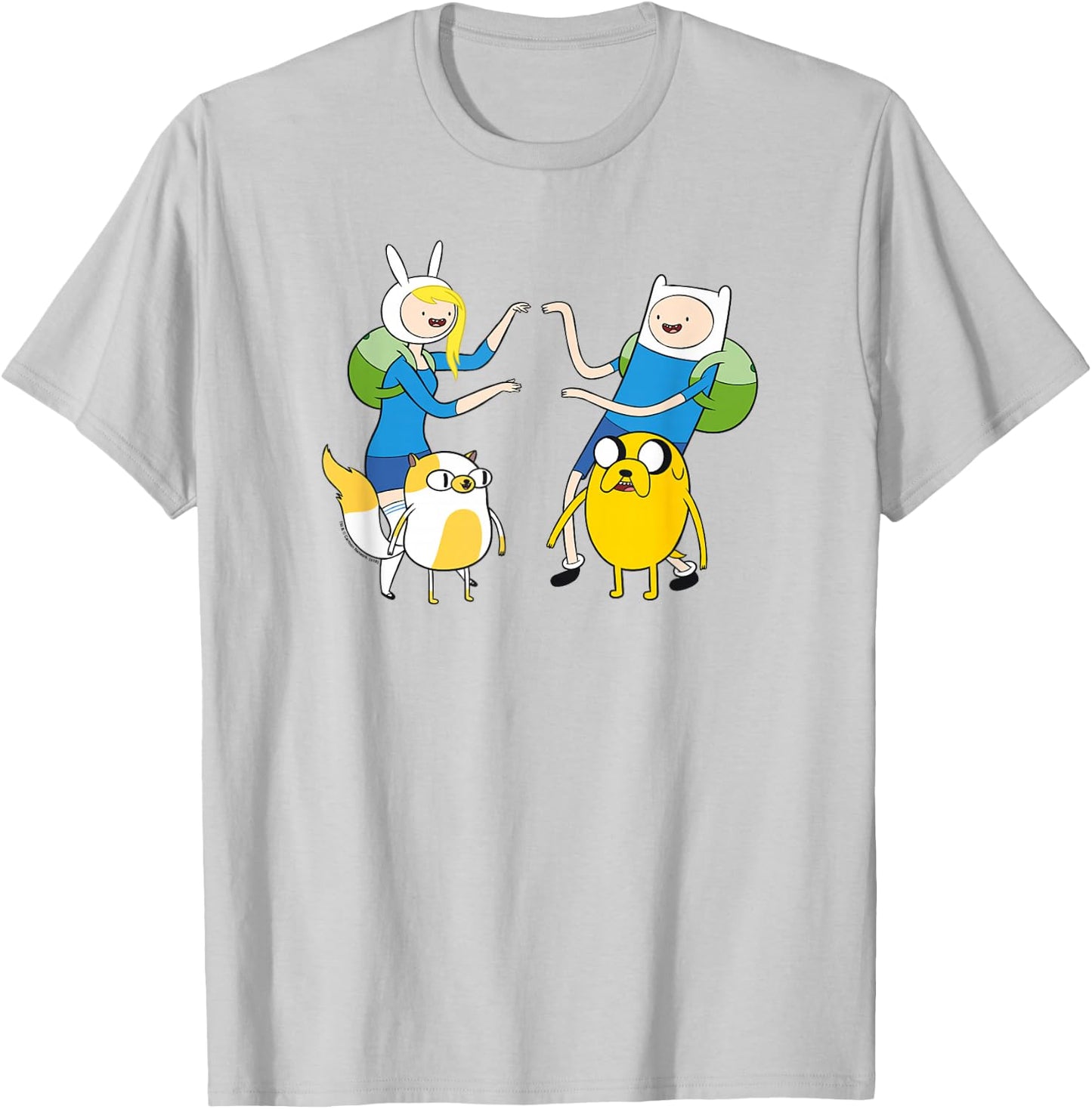 Adventure Time Meet Up T-Shirt - T-Shirt | Ash