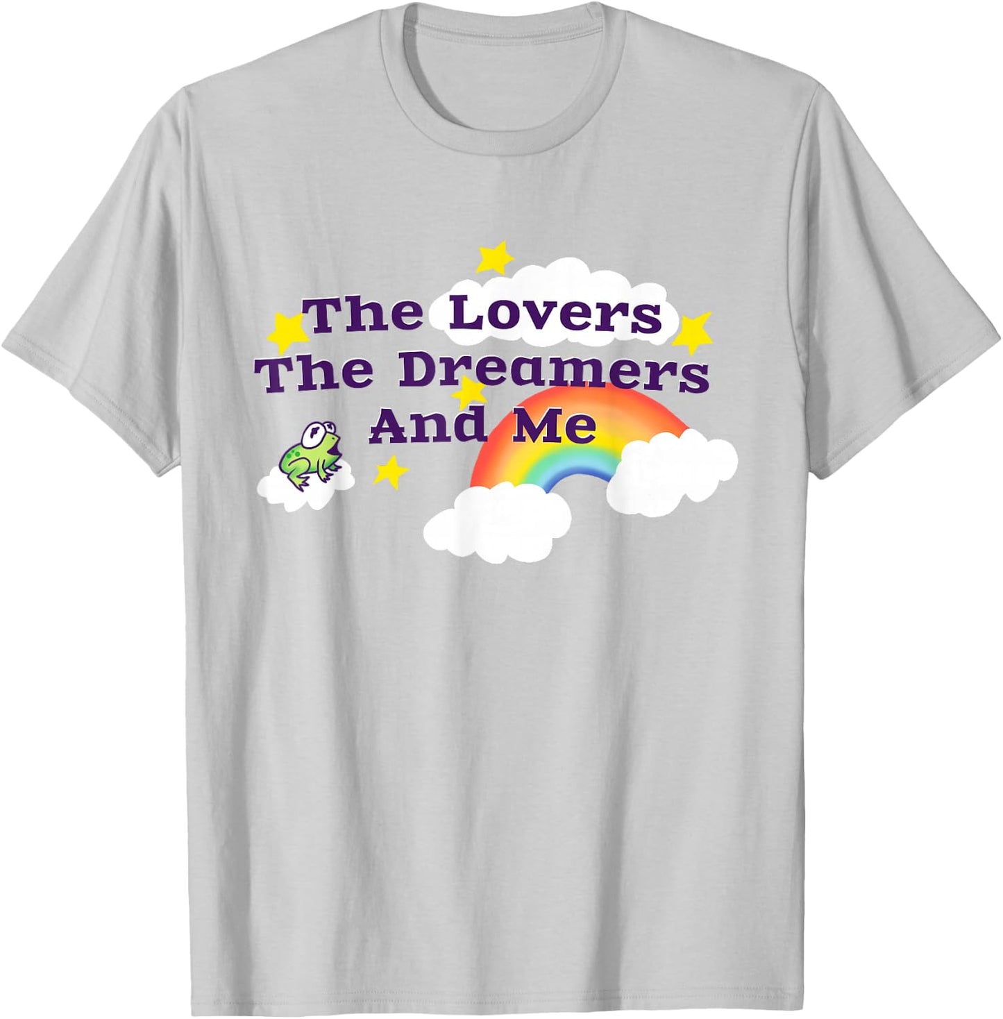 Rainbow Connection | Cute | Frog | Love Pride | Geeky Shirt T-Shirt - T-Shirt | Ash