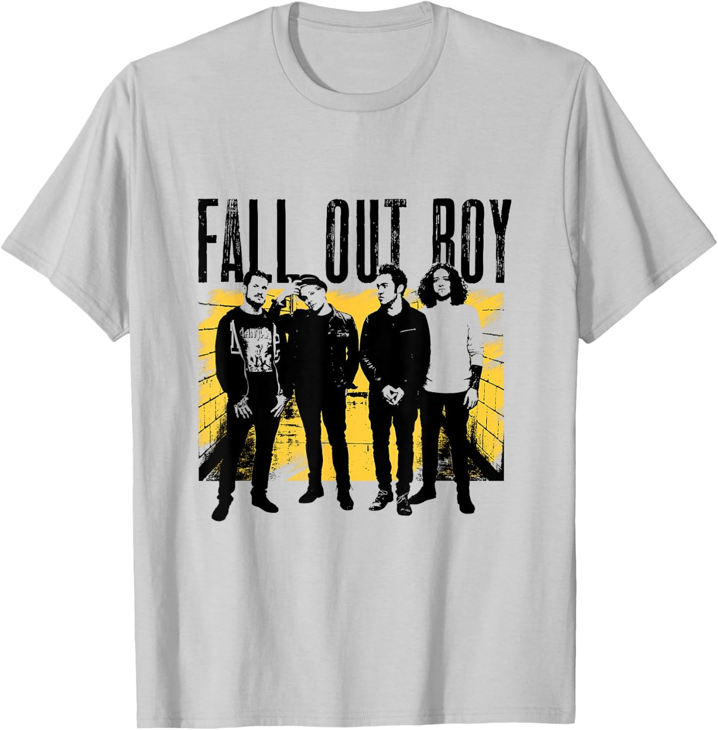 Fall Out Boy - Photo Block T-Shirt - T-Shirt | Ash