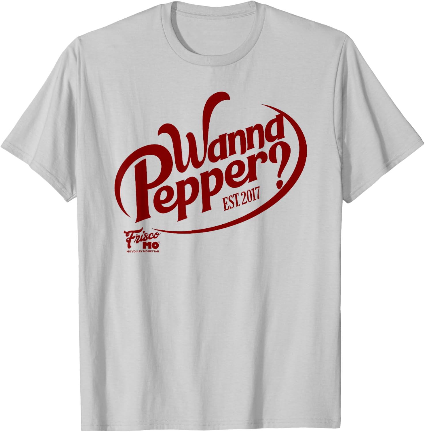 Wanna Pepper Pop Volleyball T-Shirt - T-Shirt | Ash