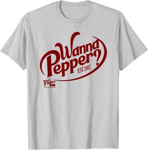 Wanna Pepper Pop Volleyball T-Shirt - T-Shirt | Ash
